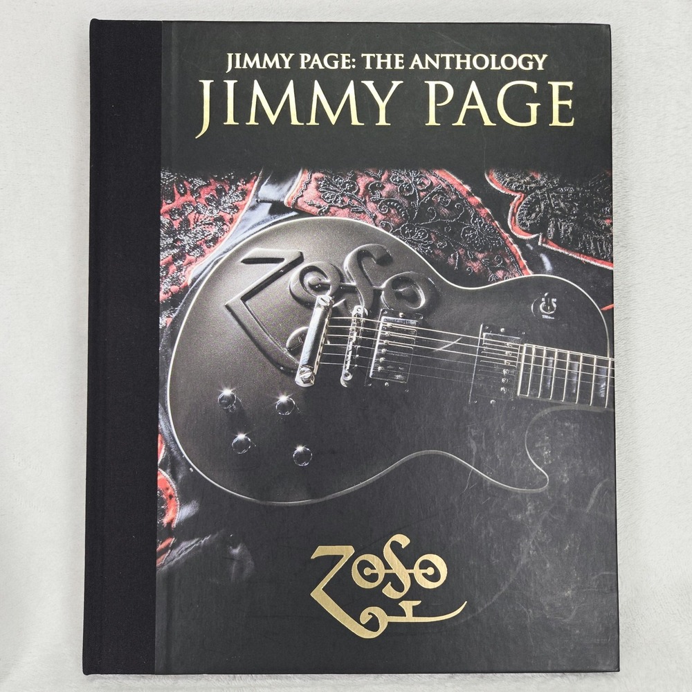 Jimmy Page: The Anthology Jimmy Page 2020 Genesis HC Black Music Illustrated